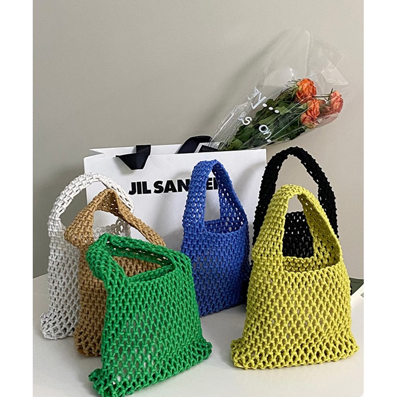 Woven Basket Bag, Basket Bag, Women's, Hamper, Shoulder Handbag, Lunch