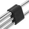 TOPINCN Adjustable Hanging Clothes Rail, Extendable Closet Rail for Wardrobe,