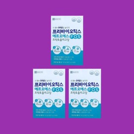 Chong Kun Dang Health Prebiotics FOS 5g 30 sachets 3 units 3 months / 종근당건강 프리바이오틱스 FOS 5g 30포 3개 3개월
