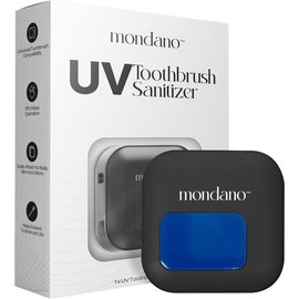 UV-C Sanitizer and Holder, Toothbrush Case - Manual/Electric Toothbrush Cover for Any Toothbrush Head Light Wall