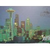NEW BEAUTIFUL POST CARD EVENING @ SEATTLE WA THE HEART
