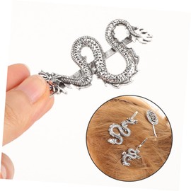 TOVINANNA Sets Metal Hair Clips Dragon Hairpin Punk Barrettes Black Hair Pins for Girls Pcs