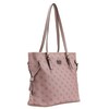B BRENTANO Vegan Leather Shoulder Tote Bag (BB Blush)