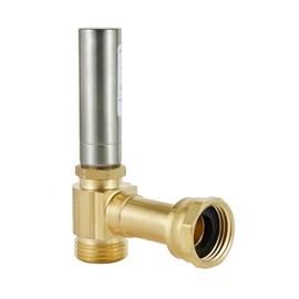EFIELD MH-S-241 Angle Stainless Steel Water Hammer Arrestors, 3/4 Inch Swivel FHT x 3/4 Inch MHT (1)