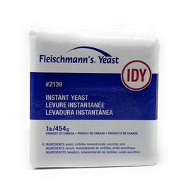 Fleischmann's Instant Dry Yeast Vacuum Pack (1 Lb) (Package may vary)
