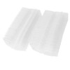 100 Packs Wax Melt Clamshell Molds Containers Clear Empty Plastic