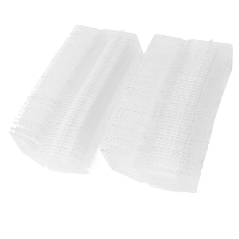 100 Packs Wax Melt Clamshell Molds Containers Clear Empty Plastic