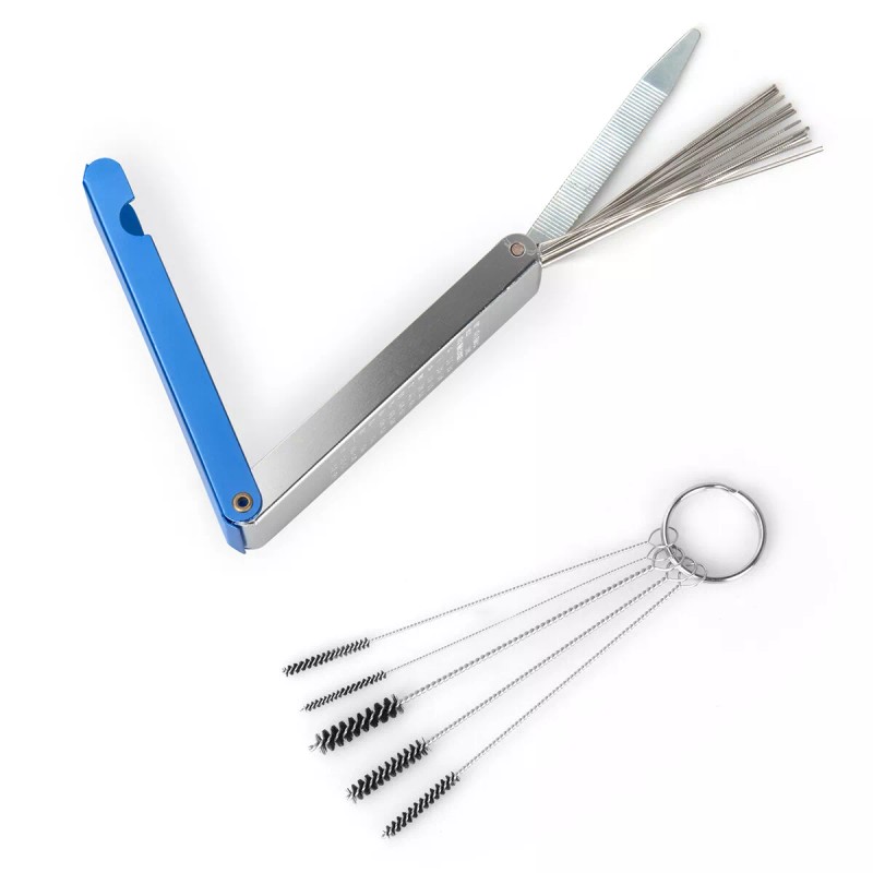 SHENKENUO Cleaning Brush Needles Tool Kit For Airbrush Paint Spray