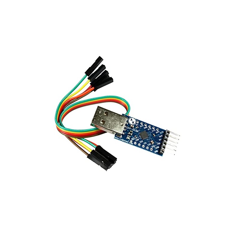 Paradisetronic.com USB UART Converter CP2104 Serial Port/TTL to USB, 3.3V/5V