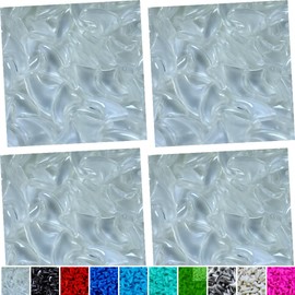 zetpo 80 pcs Cat Nail Caps | Cat Claw Covers | with Adhesives and Applicators (Clear, Medium)