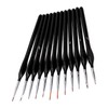 12Pcs Paint Brush Set for Face MakeUp Nail Scale Model