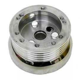 Forever Sharp 1965 1966 1967 1968 1969 Ford Mustang Steering Wheel Adapter Pol. Billet