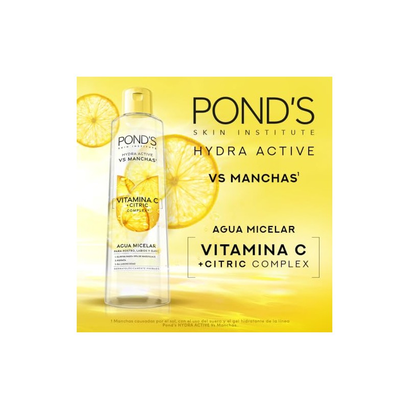 Ponds Agua Micelar Vs Manchas Vitamina C 300ml