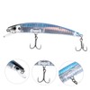 KOMBIUDA Bionic Simulation Fishing Bait Lifelike Minnow Lure Dazzling Reflection