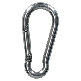 AB Tools Carabina Carbine Hook Snap Shackle 6mm Marine Grade 316 Stainless Steel