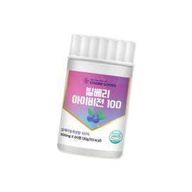 Charm goods Bilberry iVision 100 60 tablets / 빌베리 아이비전 100 60정