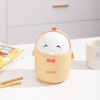 DYOUen Mini Trash Bin with Lid - Cute Cartoon Trash