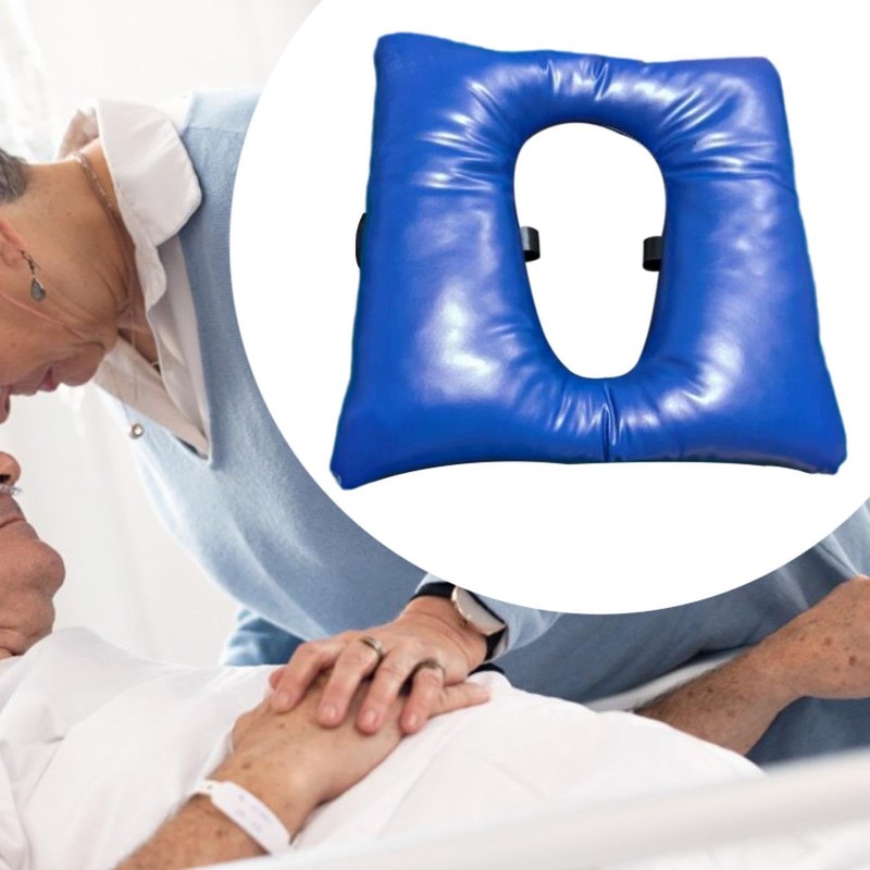 TENOL Bedside Commode Seat Cushion,Waterproof Universal Seats Pad Cover Toilet