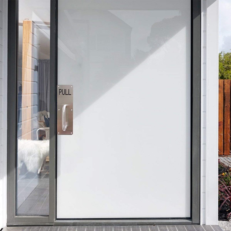 Aimyoo Stainess Steel Door Handle, Pull and Push Plate Commercial