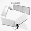 4 Pcs Gutter Valley Splash Guards,Aluminum Rain Diverter Roofing Gutter