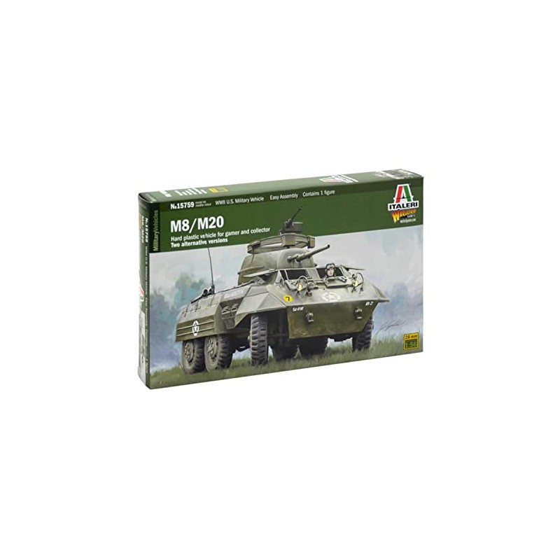 Italeri 15759 - M8/M20 Model Kit Scala 1:56