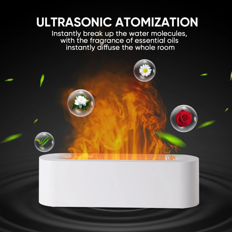 Aromatherapy Diffuser - 7 Color LED Lights & 150ml Cool