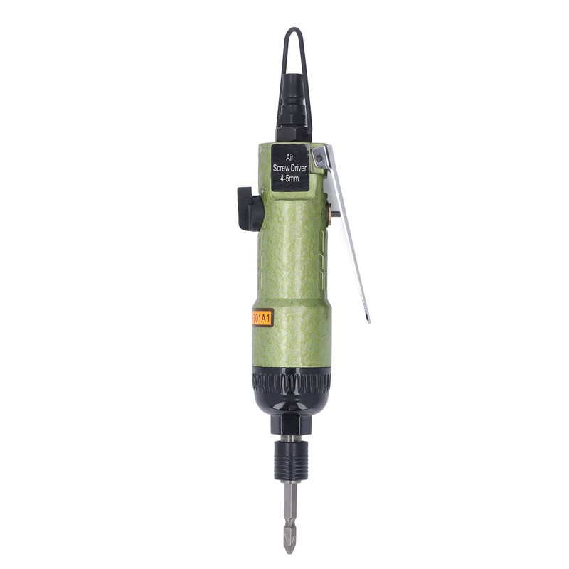 Pneumatic Screwdriver 8000RPM 1/4in 4‑5mm Capacity High Torsion Pneumatic Air