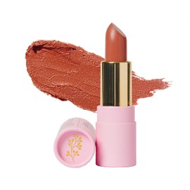 TEIA COSMETICOS Labial cremoso en barra humectante de ingredientes naturales - 4.5 g (Tono Rosa intenso)