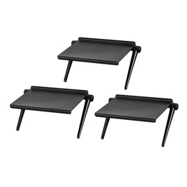 Ceeyoll Pack of 2 Screen Top Shelf, TV Shelf for Storage, Adjustable Monitor Top Shelf, Screen Shelf, Monitor Storage Shelf for Speakers, Routers, Remote Control, Game Console