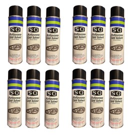 SQ Multipurpose Cold Solvent and Degreaser, 12 oz per can (12)