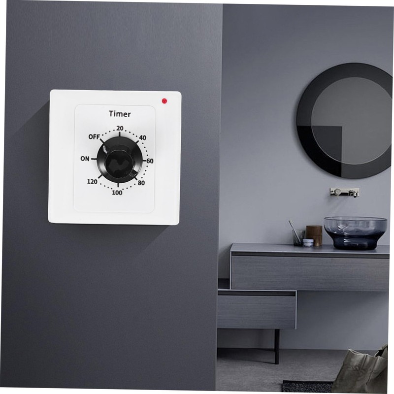 Operitacx Digitaler Timer Schalter mit LED Display Programmierbare Zeitschaltuhr für