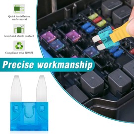 JatilEr Car Fuses Blade 30 Pcs, Blade Fuses Mini, Automotive Replacement Fuses 2Amps 3A 5A 7.5A 10A 15A 20A 25A 30A 35A 40A with 1 Safety Puller for Car Camper Truck Motorbike