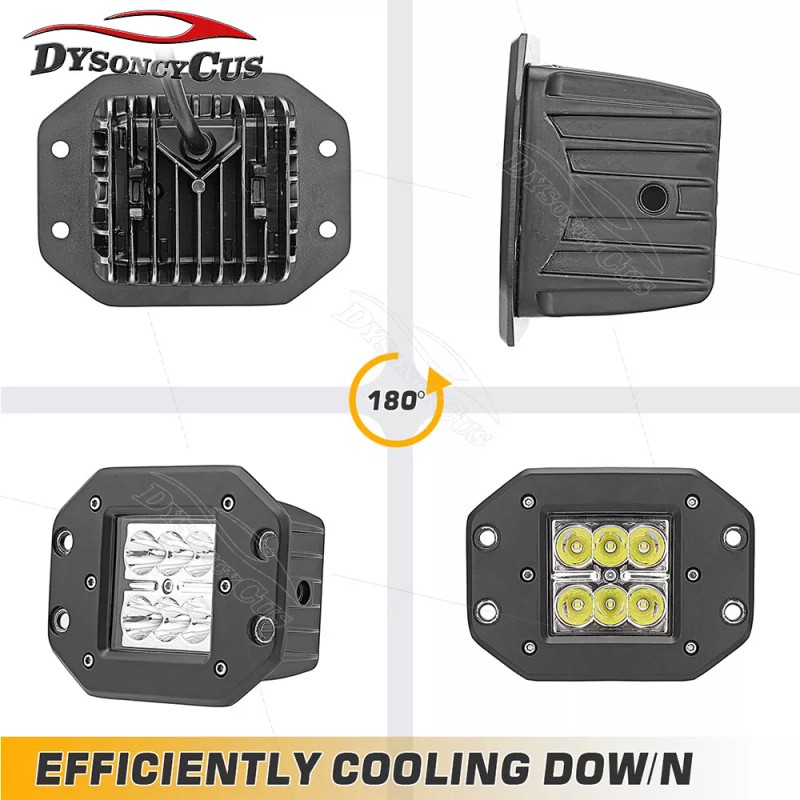 DYSO Fit Can-Am Outlander 450 500 570 LED Headlight Conversion