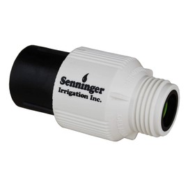 Senninger Pressure Regulator 25 PSI 3/4" Hose Thread Drip Irrigation Pressure Reducer Low Flow Valve - Landscape Grade High Performance