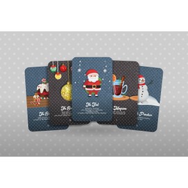 Christmas Tarot - Major Arcana - Most Beloved Symbols and Characters.