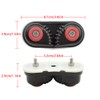 2 Pack Boat Cam Cleat, Aluminum Alloy Fast Entry Cam