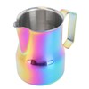 Milk Frother Cup 350ml 304 Stainless Steel Pointed Mouth Foaming