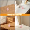 Baluue Rose Quartz Mushroom Shape Gua Sha Tool for Eye
