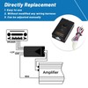 NuIth Car Audio Speaker Wire to RCA Line Output Converter,