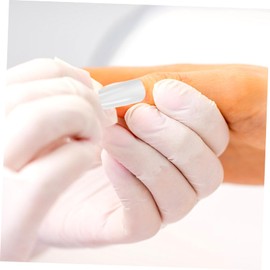 FRCOLOR 120pcs Full Cover Detachable Fake Nails for Women Stylish Delicate Nail Art Solid Manicure for Salon Home Use