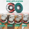 BaiNuo Nylon Fiber Polishing Wheel, 4.5-Inch Angle Grinder Sanding Disc,