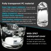 DOKeep USB Mini LED Lanterns, 2 Pack Waterproof EDC Keychain