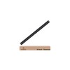 24 Inch Ceiling Fan Downrod, 1" Diameter Matte Black Ceiling