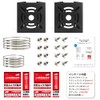 JEBUTU Mounting Bracket, Pole, Security Camera, Bracket, Stand, Housing, Compatible