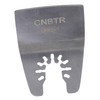 CNBTR Silver Oscillating Tool Quick Release Flexible Scraper Blades 52mm