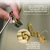 Toyvarnix 4 Pack Sliding Screen Door Rollers KDEX20R – 1-1/4"