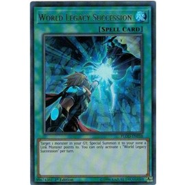 World Legacy Succession - FLOD-EN058 - Ultra Rare - 1st Edition - Flames of Destruction