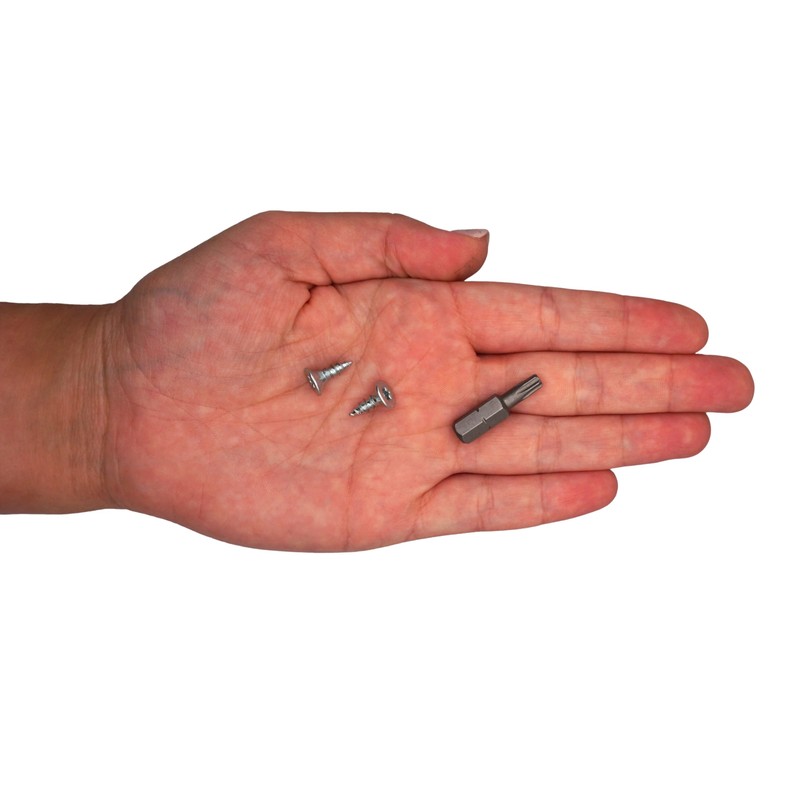SKIR'CO (Pack of 300) 4.0 x 12 mm Galvanised Steel