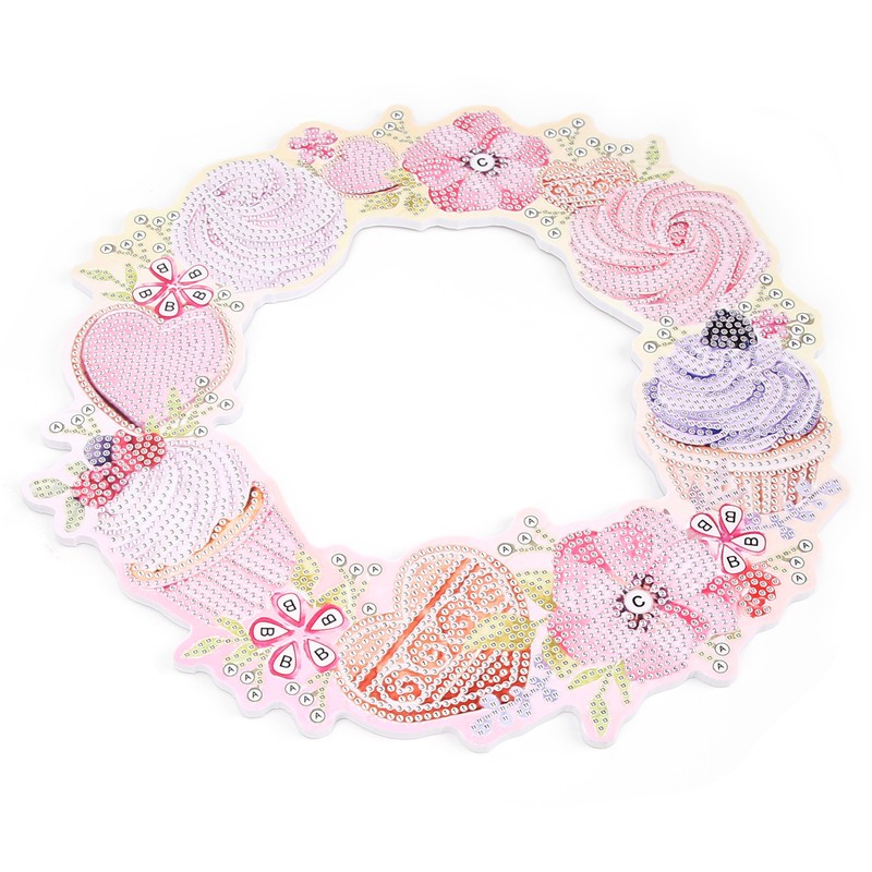 DIY Rhinestones Painting Garland Pattern Crystal Embroidery Picture Decoration KitDZ606
