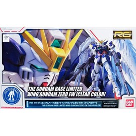 Bandai 1/144 RG XXXG-00W 0 Wing Gundam Zero EW Clear Color Limited Ver.